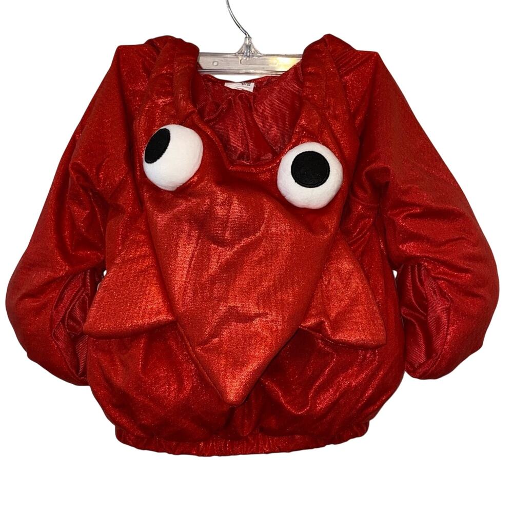 Baby Squid Costume Red Plush Halloween 12-18 Months NWT Cute‎